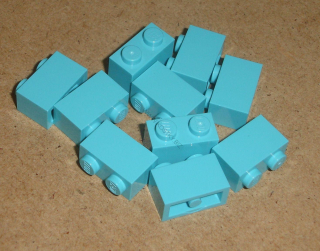 Lego 100870-XC (3004) kostka 1x2 10 ks NOVÉ