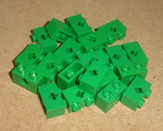 Lego 506275-X (32064, 32064a) technic kostka 1x2 20 ks POUŽITÉ