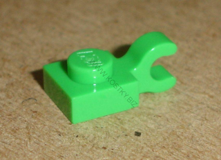Lego 255185 (61252) destička speciální 1x1 s klipem 1 ks POUŽITÉ