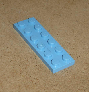 Lego 202945 (3795) destička, podložka 2x6 1 ks POUŽITÉ