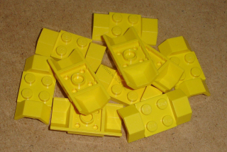 Lego 651258-X (3787) auto díl, blatník 2x4 10 ks POUŽITÉ