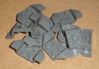 Lego 651287-X (41854) auto díl, blatník 2x4 10 ks POUŽITÉ