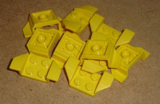 Lego 651298-X (41854) auto díl, blatník 2x4 10 ks POUŽITÉ