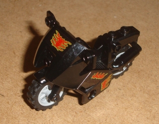 Lego 655031 (52035c01) motorka s nálepkami (set 7993) POUŽITÉ