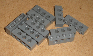Lego 506775-X (3701) technic kostka 1x4 10 ks POUŽITÉ