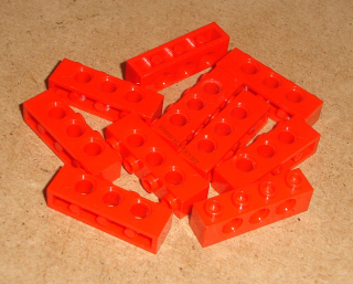 Lego 506825-X (3701) technic kostka 1x4 10 ks POUŽITÉ