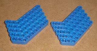 Lego 520255-X (32271) technic rameno 1x9 10 ks POUŽITÉ