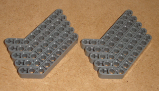 Lego 520270-X (32271) technic rameno 1x9 10 ks POUŽITÉ
