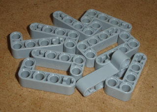Lego 520560-X (32140) technic rameno 2x4 10 ks POUŽITÉ