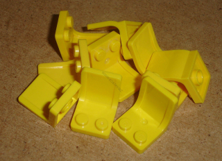 Lego 791210-X (4079) sedadlo, židle 10 ks POUŽITÉ
