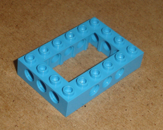 Lego 507380 (32531) technic kostka 4x6 1 ks POUŽITÉ