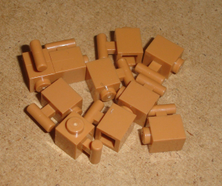 Lego 150110-X (2921) kostky s úchytem 10 ks POUŽITÉ