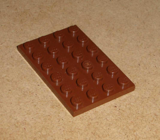 Lego 204115 (3032) destička, podložka 4x6 1 ks POUŽITÉ
