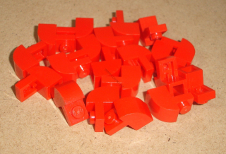 Lego 717945-X (6091) zakulacené kostky 20 ks POUŽITÉ