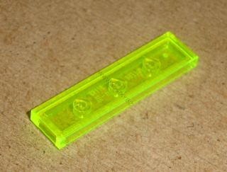 Lego 601185 (2431) hladké kostky 1x4 1 ks POUŽITÉ