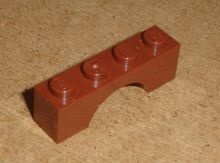 Lego 420995 (3659) mostový oblouk 1x4 1 ks POUŽITÉ