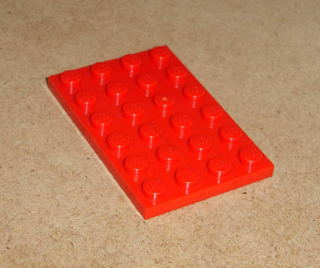 Lego 204250 (3032) destička, podložka 4x6 1 ks POUŽITÉ