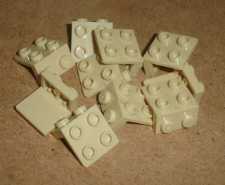 Lego 253045-X (44728) bracket 1x2 - 2x2 10 ks POUŽITÉ