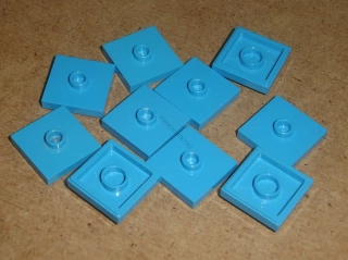 Lego 259370-X (87580) destička speciální 2x2 10 ks POUŽITÉ