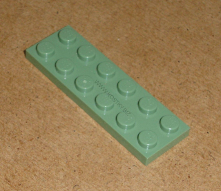 Lego 202995 (3795) destička, podložka 2x6 1 ks POUŽITÉ