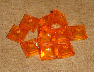Lego 302085-X (22388) šikmá 45 1x1x2/3 pyramida 10 ks POUŽITÉ