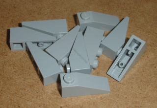Lego 301280-X (4286) šikmá, střecha 33 3x1 10 ks POUŽITÉ