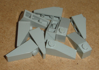 Lego 301285-X (4286) šikmá, střecha 33 3x1 10 ks POUŽITÉ