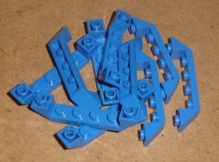 Lego 300906-X (52501) šikmá, inverted 45 6x1 10 ks POUŽITÉ