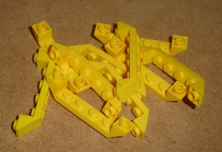 Lego 300914-X (52501) šikmá, inverted 45 6x1 10 ks POUŽITÉ