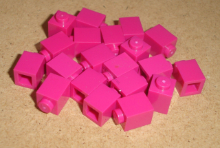 Lego 100160-X (3005) kostka 1x1 10 ks POUŽITÉ