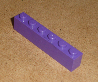 Lego 102270 (3009) kostka 1x6 1 ks POUŽITÉ
