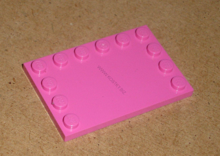 Lego 267375 (6180) destička hladká speciální 4x6 1 ks POUŽITÉ