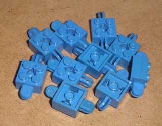 Lego 660643-X (792c03) panty (části rukou) 10 ks POUŽITÉ