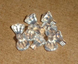 Lego 941074-X (30153) drahokam, diamant 10 ks POUŽITÉ