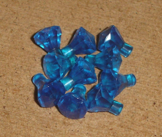 Lego 941076-X (30153) drahokam, diamant 10 ks POUŽITÉ