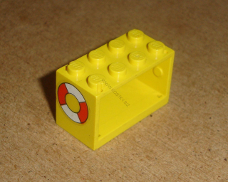 Lego 944360 (4209pb02) držák na navíjecí buben (pobřežní záchranáři) 1 ks POUŽITÉ