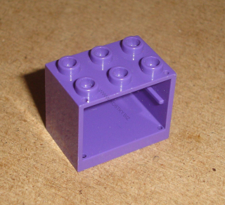 Lego 925014 (4532b) polička, skříňka 2x3x2 1 ks POUŽITÉ