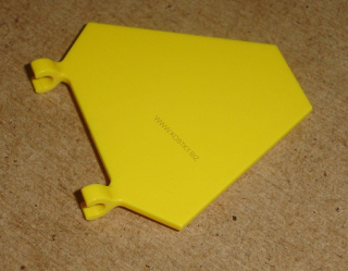 Lego 929722 (x1435) vlajka 5x6 šestiúhelník 1 ks POUŽITÉ
