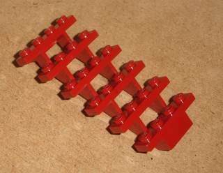 Lego 943642 (30134) schody 7x4x6 (6 schodů) 1 ks POUŽITÉ