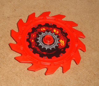 Lego 500775 (61403) technic pilový list s nálepkou 1 ks POUŽITÉ