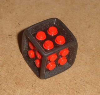 Lego 936012 (64776pb01) házecí kostka 1 ks POUŽITÉ