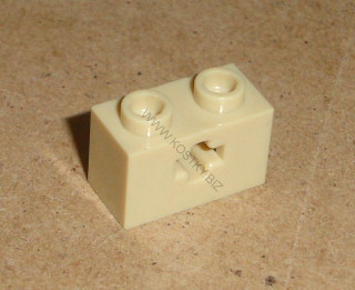 Lego 506400 (32064a) technic kostka 1x2 1 ks POUŽITÉ