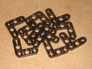 Lego 520780-X (32056) technic rameno 3x3 10 ks POUŽITÉ