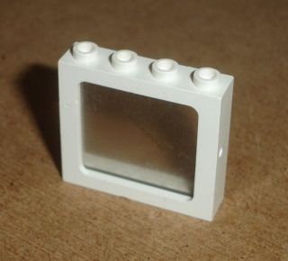 Lego 400751-2 (4033, 3855) okno 1x4x3 vlakové se sklem 1 ks POUŽITÉ