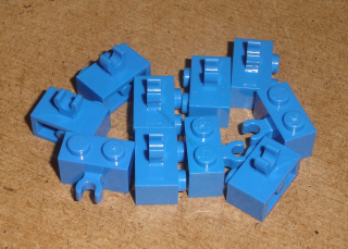 Lego 151930-X (30237b) kostky s klipem 10 ks POUŽITÉ