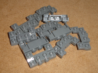 Lego 153570-X (52038) části aut 10 ks POUŽITÉ