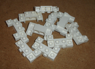 Lego 153580-X (52038) části aut 10 ks POUŽITÉ