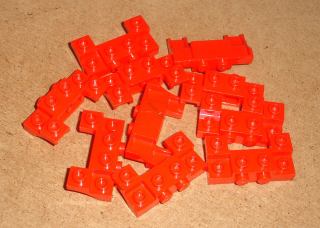 Lego 153605-X (14520) části aut 10 ks POUŽITÉ