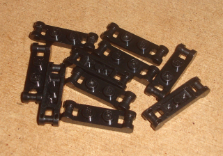 Lego 257345-X (18649) destička speciální 1x2, tyče (držáky) 10 ks POUŽITÉ
