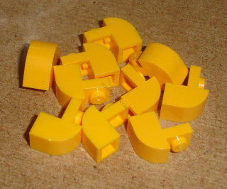 Lego 717795-X (6091) zakulacené kostky 10 ks POUŽITÉ
